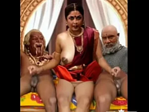 Uma paródia XXX de um filme de Bollywood apresenta uma garota indiana agradecendo seu amante com uma dança sensual.